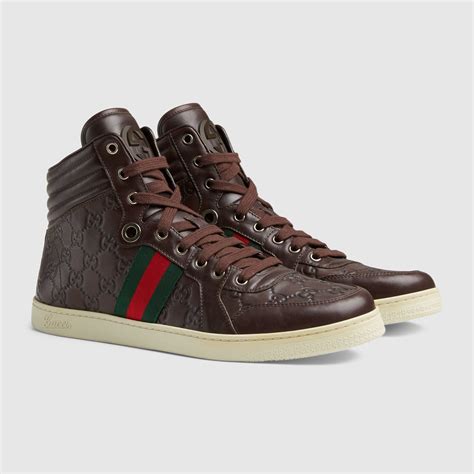 high top gucci shoes for sale|Gucci high top sneakers men's.